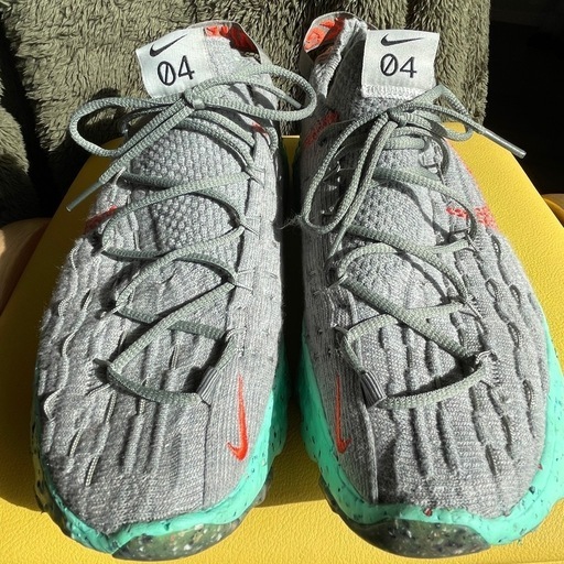 NIKE ナイキ スペースヒッピー 04 - グリーングロー　26.5cm