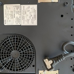IHクッキングヒーター1口 IHC-B122 ホワイト 200V - 2台の画像