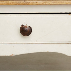 海外　購入品　ワークテーブル　アンティーク の画像