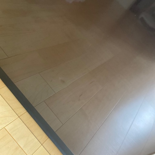 HITACHI冷蔵庫　透明マット付き　（画像追加）