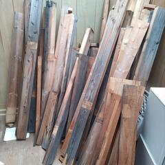 木材（屋外使用後）が多量にあります。薪とかになりませんか？