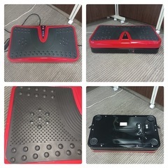 [八5034] Sun Ruck 　振動フィットネスマシン　SR-FT012 ※リモコンはジャンクの画像