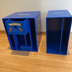 ディズニー柄の箱2つ の画像