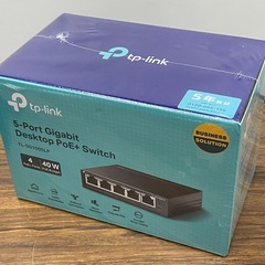 【未使用】tp-link 5オートスイッチングハブ TL-SG1...