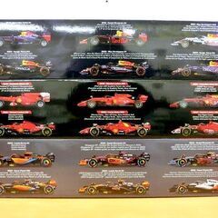 新品未開封■Bburago ブラーゴ FORMULA RACING 1/43 レッドブル/フェラーリ/マクラーレン 18台セット F1マシン ミニカー ダイキャスト モデルカー 札幌 西区 西野の画像
