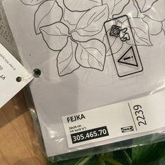 IKEA イケア　Fejka  ウォール　壁　 グリーン　観葉植物　インテリアの画像