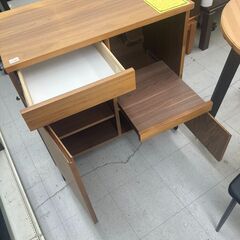 キッチンカウンター　木目　W820×D450×H870　【ジャングルジャングル堺初芝店】　堺市（東区　西区　北区　南区　堺区　美原区）高石市　泉大津市　忠岡町　和泉市　松原市　大阪狭山市の画像