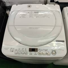 【愛品倶楽部柏店】 SHARP シャープ 2020年製 7.0kg 全自動洗濯機 ES-KS70V 穴なし槽の画像