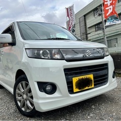 H23 人気！距離薄！ワゴンR,スティングレー！パール！リミテッ...