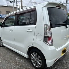 H23 人気！距離薄！ワゴンR,スティングレー！パール！リミテッド！ナビTV付き！車検長ー！の画像