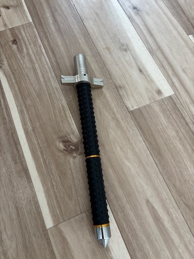 スチール製剣 約90cm グリップ付き
