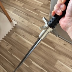スチール製剣 約90cm グリップ付き
