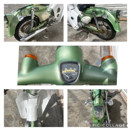 HONDA リトルカブ キック1発始動！ JA44型スーパーカブのキック始動の