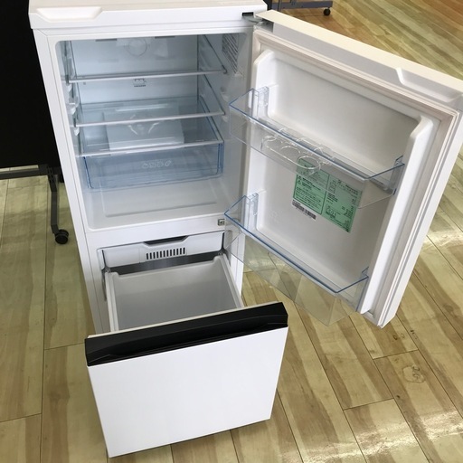 Haisense 124L　冷凍冷蔵庫:2021年製【リサイクルフカツ岡崎倉庫店】250306