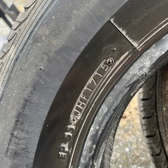 185/80r15 タイヤのみ　４本　ハイエース等にの画像