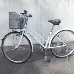 自転車　シティ車　27インチ　6段変速