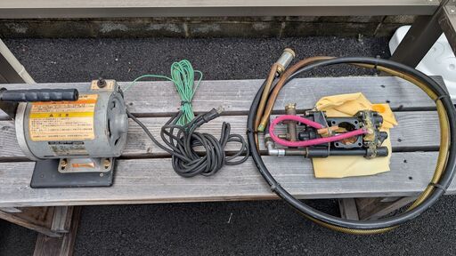 日立社製　小型高圧電動噴霧機