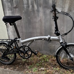 ハリークイン　折り畳み　電動アシスト自転車　中古