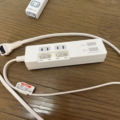Panasonic　延長コード2m　2個セットの画像