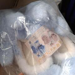 厚底サメさんスリッパ　青の画像
