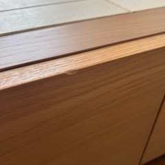 無印良品 引き出し収納付き ダブルベッド - ダブルベッド