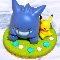ポケットモンスター くつろぎタイム ピカチュウ&ゲンガーフィギュア