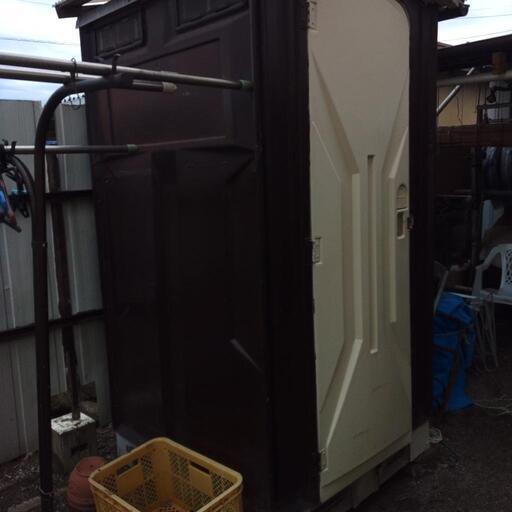 縦型仮設【物置小屋】畑用に良いかも