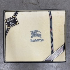 バーバリー　Burberry コットンベロアシーツ 寝具 シーツ シングルの画像