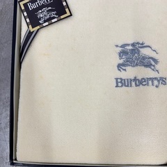 バーバリー　Burberry コットンベロアシーツ 寝具 シーツ シングルの画像