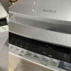 ★HITACHI 日立★ビートウォッシュ 9kg洗濯機 BW-V90E 2020年 シルバー ファミリー 大物洗い まとめ洗い 自動おそうじ機能 の画像