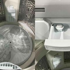 ★HITACHI 日立★ビートウォッシュ 9kg洗濯機 BW-V90E 2020年 シルバー ファミリー 大物洗い まとめ洗い 自動おそうじ機能 の画像