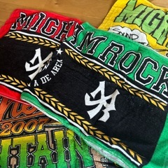 レゲエ　タオル　７枚セットの画像