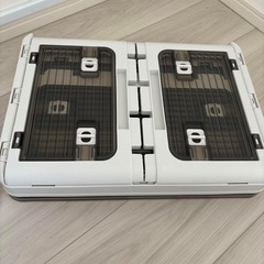 新品 収納ボックス 折りたたみ コンテナ ボックス 5面開閉 衣装ケース キャスターの画像