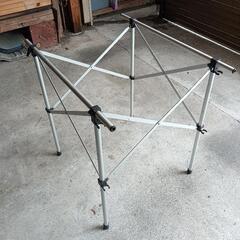 キャンプテーブルの足