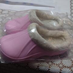 アモジ　冬用サンダル　25.0cmの画像