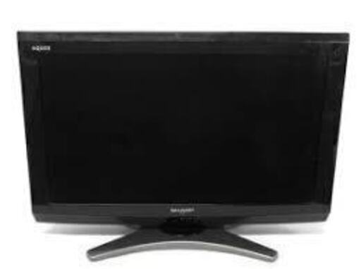 値下げ　大阪引取歓迎　シャープ　26V型　26型　26インチ　液晶テレビ　アクオス　SHARP　AQUOS　LC-26E8-B　リモコン有　ハイビジョン　ブラック
