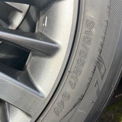 オデッセイハイブリッド 純正ホイールタイヤ４本の画像
