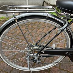 ママチャリ　前かご付きの画像