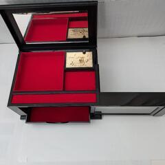 最終値下げ　美品　訳あり　ジュエリー箱付き置き時計の画像