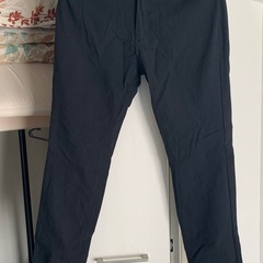 【美品】メンズ ストレッチパンツ ズボン L 黒
