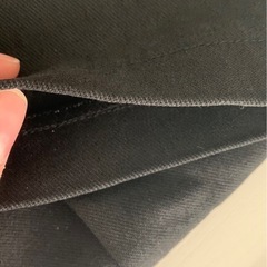 【美品】メンズ ストレッチパンツ ズボン L 黒の画像