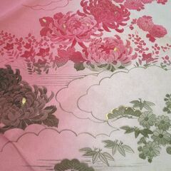 新品未使用 高級風呂敷 ピンクの画像