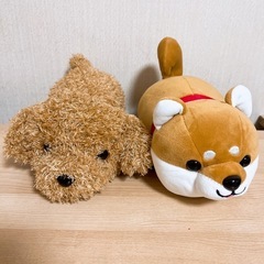 まめしば＆トイプードルぬいぐるみ