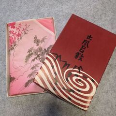 新品未使用 高級風呂敷 ピンクの画像