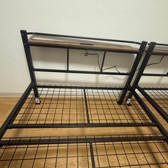 シングルベッド&マット　2組の画像