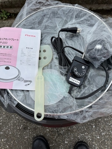 ホットプレート　未使用品。