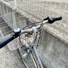 26インチ 中古 シティサイクル 学生 トップバリュー 自転車 3段　の画像