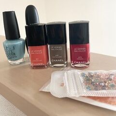 CHANEL/OPI ネイルポリッシュ5種＋チャーム類