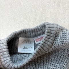 ZARAキッズ　コットンニットの画像