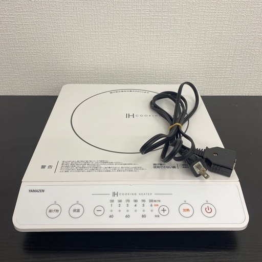 【ご来店限定】＊YAMAZEN IH調理器 2023年製＊0306-6